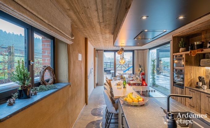 Luxusvilla Recht 8 Pers. Ardennen Schwimmbad Wellness