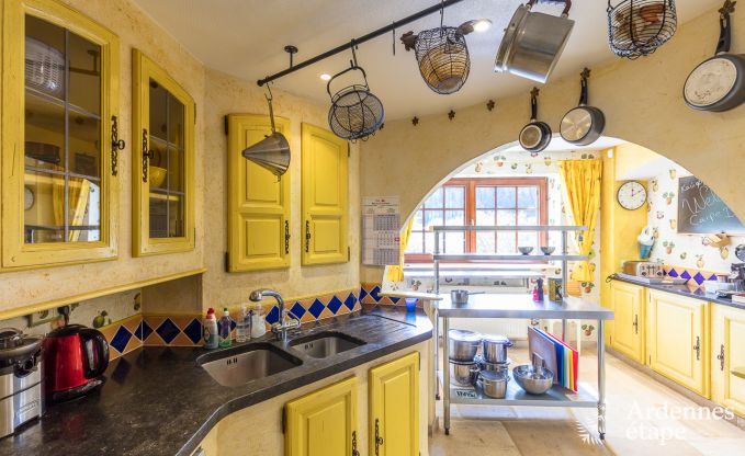 Luxusvilla in Redu, Ardennen, 9 Personen, Auenpool, Sauna, Dampfbad, Innen- und Auenwhirlpool, Privatgarten, vollstndige Ausstattung