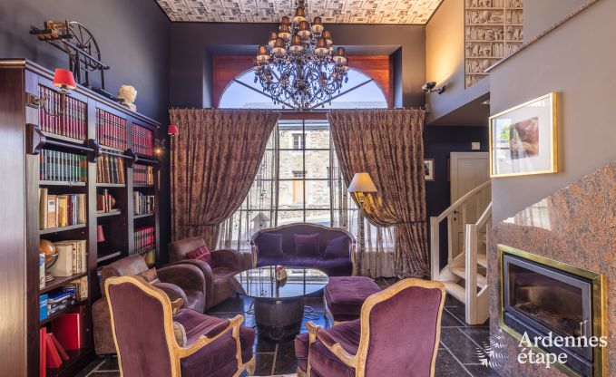 Luxusvilla in Redu, Ardennen, 9 Personen, Auenpool, Sauna, Dampfbad, Innen- und Auenwhirlpool, Privatgarten, vollstndige Ausstattung