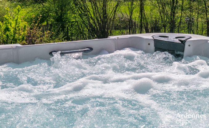 Luxusvilla in Redu, Ardennen, 9 Personen, Auenpool, Sauna, Dampfbad, Innen- und Auenwhirlpool, Privatgarten, vollstndige Ausstattung