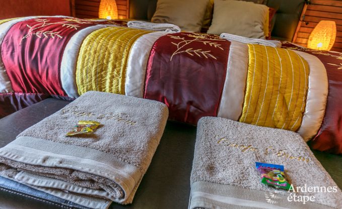 Luxusvilla in Redu, Ardennen, 9 Personen, Auenpool, Sauna, Dampfbad, Innen- und Auenwhirlpool, Privatgarten, vollstndige Ausstattung