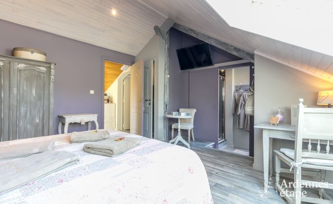 Luxusvilla in Redu, Ardennen, 9 Personen, Auenpool, Sauna, Dampfbad, Innen- und Auenwhirlpool, Privatgarten, vollstndige Ausstattung