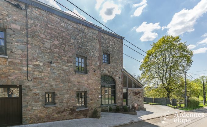 Luxusvilla in Redu, Ardennen, 9 Personen, Au�enpool, Sauna, Dampfbad, Innen- und Au�enwhirlpool, Privatgarten, vollst�ndige Ausstattung