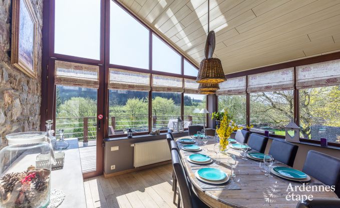 Luxusvilla in Redu, Ardennen, 9 Personen, Auenpool, Sauna, Dampfbad, Innen- und Auenwhirlpool, Privatgarten, vollstndige Ausstattung