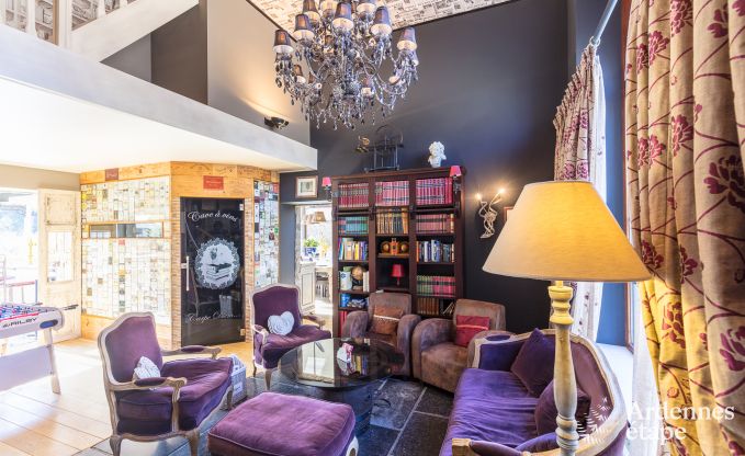 Luxusvilla in Redu, Ardennen, 9 Personen, Auenpool, Sauna, Dampfbad, Innen- und Auenwhirlpool, Privatgarten, vollstndige Ausstattung