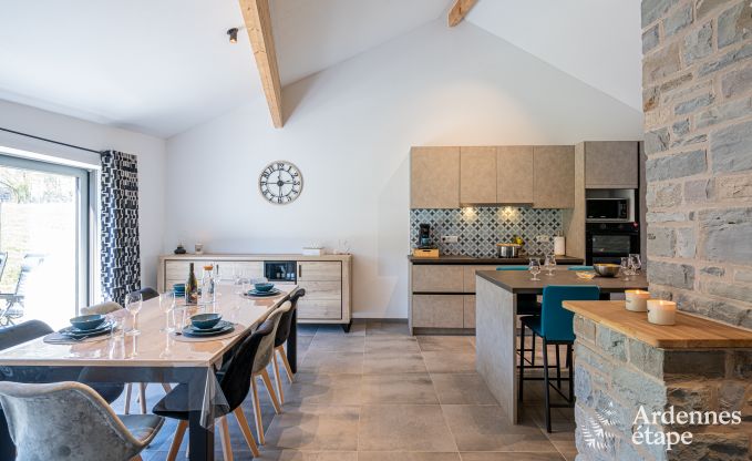 Gem�tliches Ferienhaus in Remouchamps: 8 Personen, Whirlpool, privater Garten, bei C�te de la Redoute