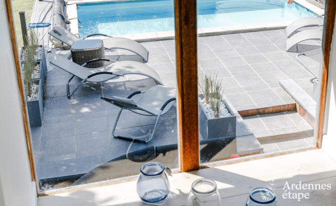 Ferienhaus Remouchamps 10 Pers. Ardennen Schwimmbad Wellness