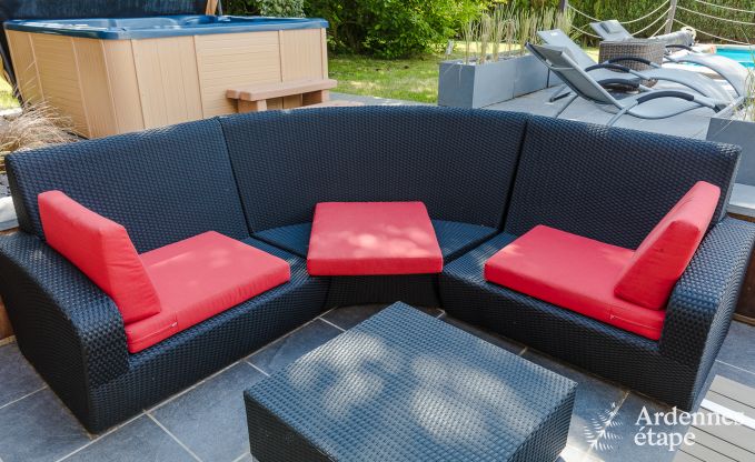 Ferienhaus Remouchamps 10 Pers. Ardennen Schwimmbad Wellness