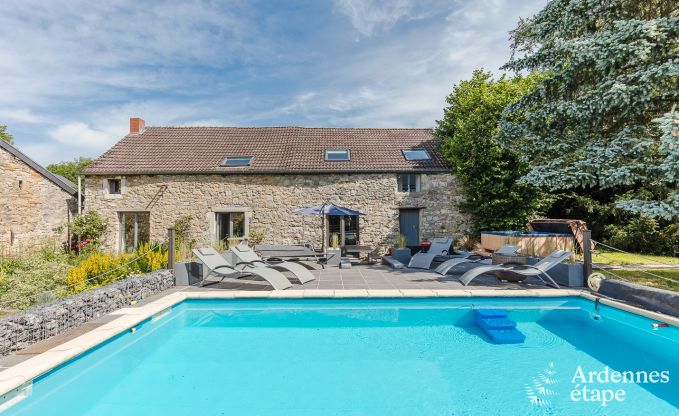 Ferienhaus Remouchamps 10 Pers. Ardennen Schwimmbad Wellness