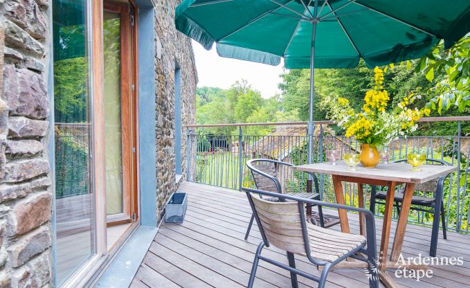 Ferienhaus in Rendeux, Ardennen, 6 Personen, 2 Schlafzimmer, privater Garten, Babyausstattung, Terrasse mit Grill