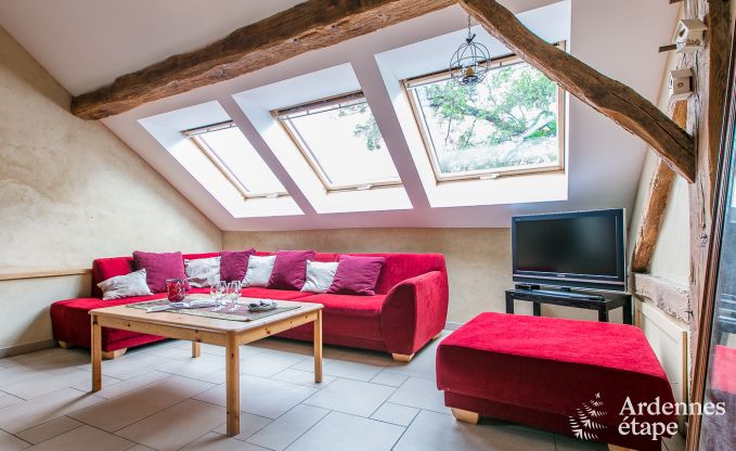 Ferienhaus in Rendeux, Ardennen, 6 Personen, 2 Schlafzimmer, privater Garten, Babyausstattung, Terrasse mit Grill