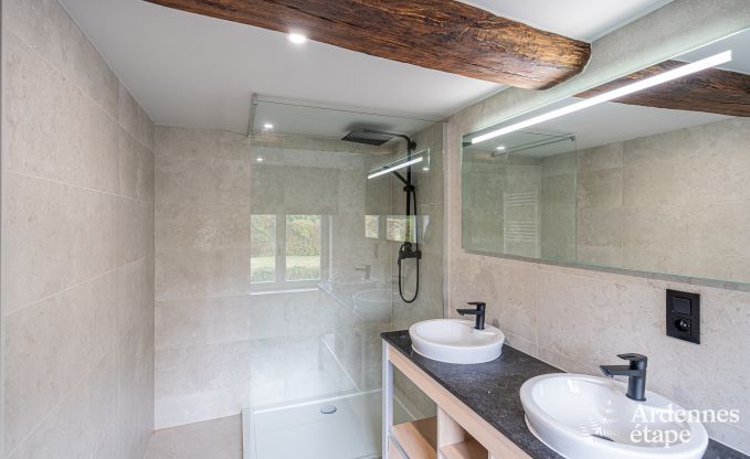 Hochwertig Ferienhaus f�r 32 Personen in Rochefort mit private Badezimmer und Naturpool