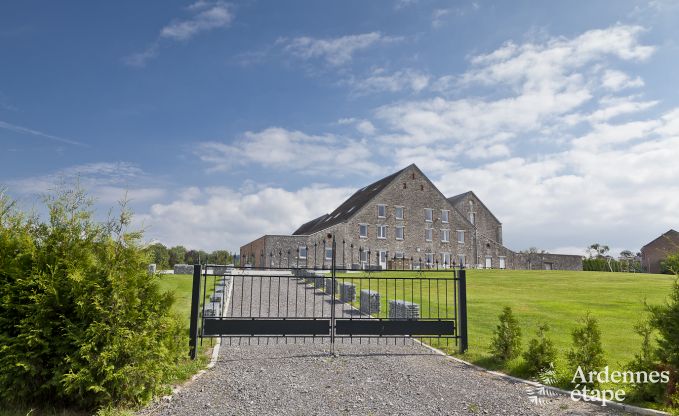 Luxusvilla Rochefort 48 Pers. Ardennen Schwimmbad Wellness Behinderten gerecht