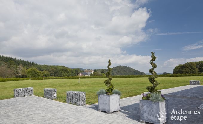 Luxusvilla Rochefort 48 Pers. Ardennen Schwimmbad Wellness Behinderten gerecht