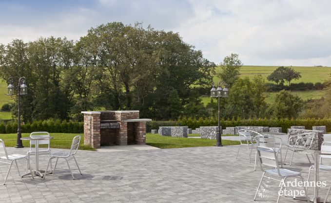 Luxusvilla Rochefort 48 Pers. Ardennen Schwimmbad Wellness Behinderten gerecht