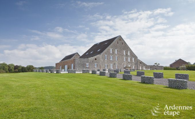 Luxusvilla Rochefort 48 Pers. Ardennen Schwimmbad Wellness Behinderten gerecht