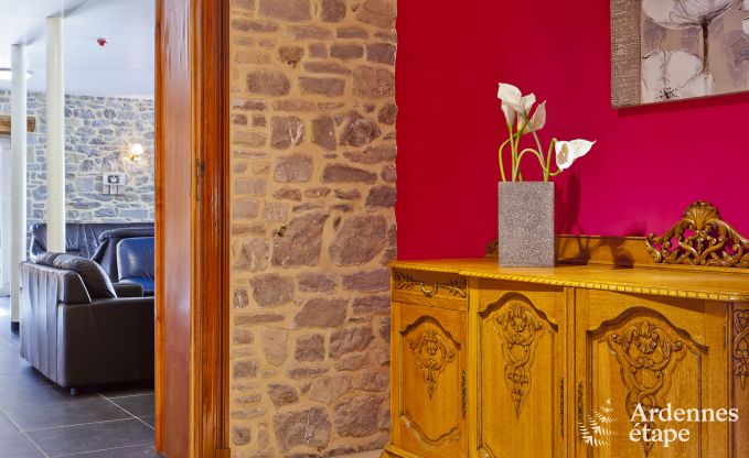 Luxusvilla Rochefort 48 Pers. Ardennen Schwimmbad Wellness Behinderten gerecht