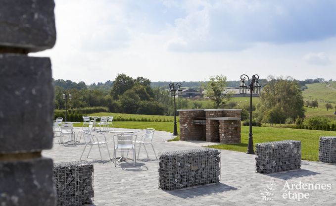 Luxusvilla Rochefort 48 Pers. Ardennen Schwimmbad Wellness Behinderten gerecht