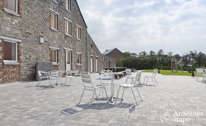 Luxusvilla Rochefort 48 Pers. Ardennen Schwimmbad Wellness Behinderten gerecht