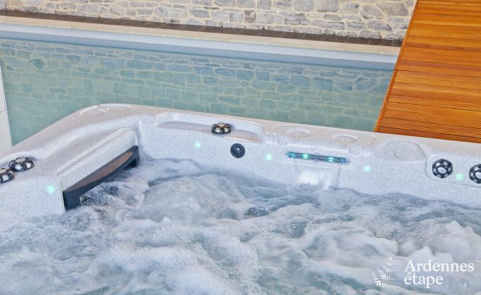 Luxusvilla Rochefort 48 Pers. Ardennen Schwimmbad Wellness Behinderten gerecht