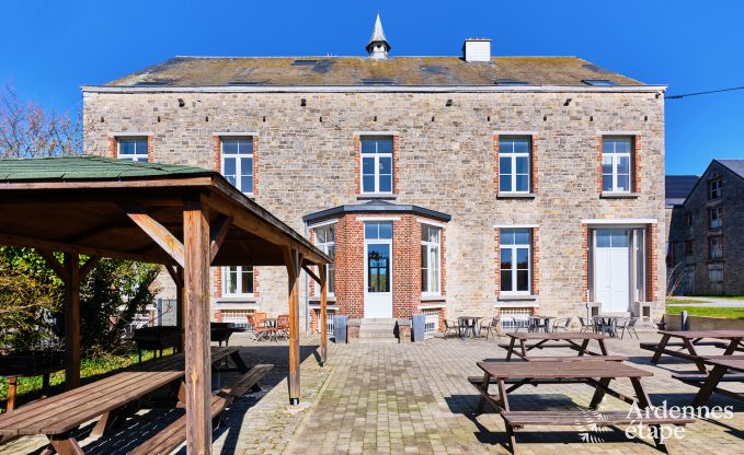 Schloss Rochefort 48 Pers. Ardennen Schwimmbad Wellness