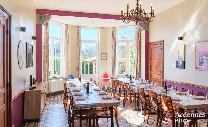 Schloss Rochefort 48 Pers. Ardennen Schwimmbad Wellness