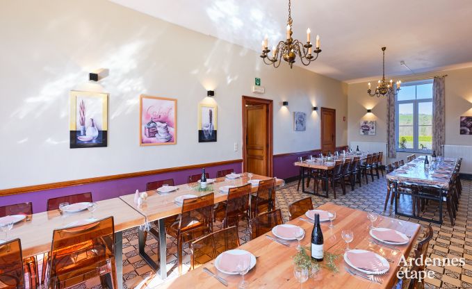 Schloss Rochefort 48 Pers. Ardennen Schwimmbad Wellness