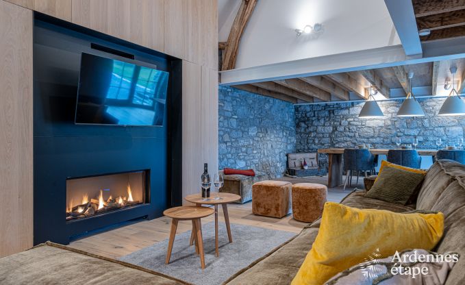 Charmantes Ferienhaus mit Kicker, Billard, Kamin und privatem Garten in Rochefort: geeignet f�r 6 Personen