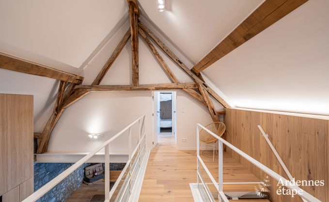 Charmantes Ferienhaus mit Kicker, Billard, Kamin und privatem Garten in Rochefort: geeignet f�r 6 Personen