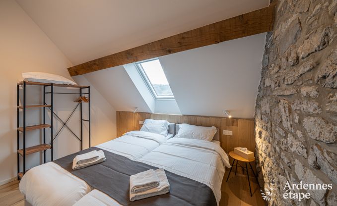 Charmantes Ferienhaus mit Kicker, Billard, Kamin und privatem Garten in Rochefort: geeignet f�r 6 Personen