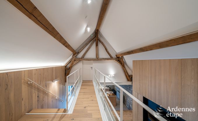 Charmantes Ferienhaus mit Kicker, Billard, Kamin und privatem Garten in Rochefort: geeignet f�r 6 Personen