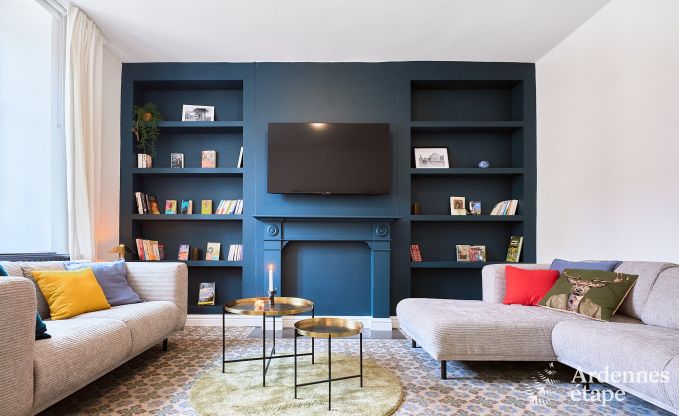 Sehr gepflegtes und charmantes Ferienhaus fr 8 Personen in Tellin, nahe Rochefort