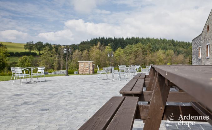 Luxusvilla Rochefort 48 Pers. Ardennen Schwimmbad Wellness Behinderten gerecht