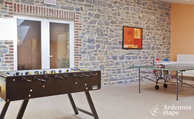 Luxusvilla Rochefort 48 Pers. Ardennen Schwimmbad Wellness Behinderten gerecht