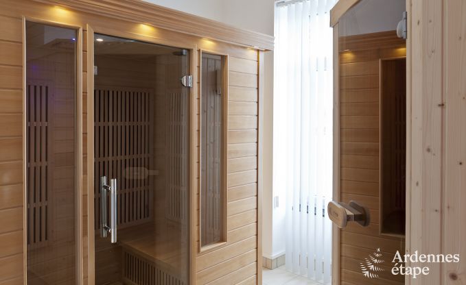 Luxusvilla Rochefort 48 Pers. Ardennen Schwimmbad Wellness Behinderten gerecht