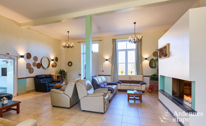 Schloss Rochefort 48 Pers. Ardennen Schwimmbad Wellness