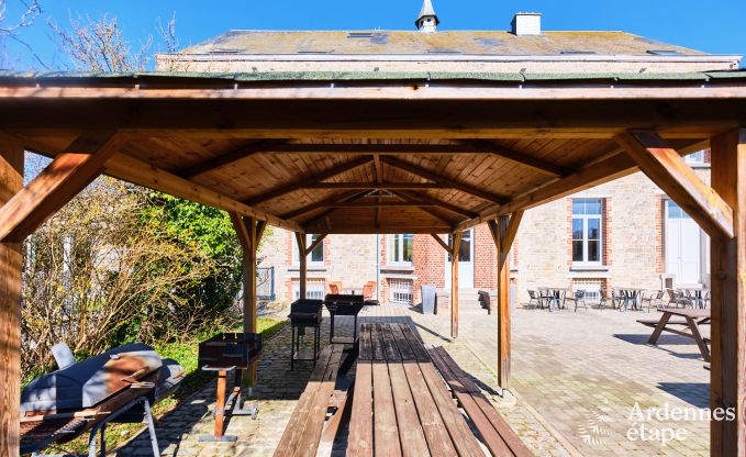 Schloss Rochefort 48 Pers. Ardennen Schwimmbad Wellness