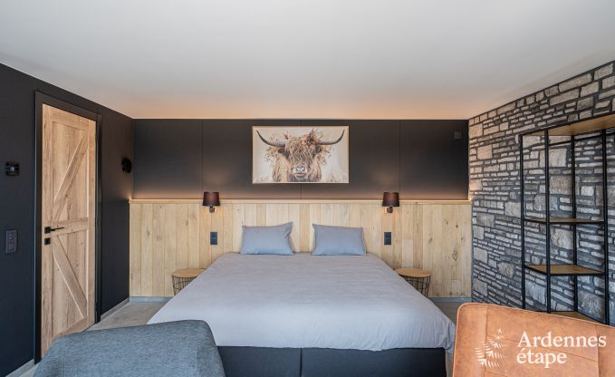 Gemtliches ebenerdiges Ferienhaus fr 2 Personen in Rochehaut mit Aussicht