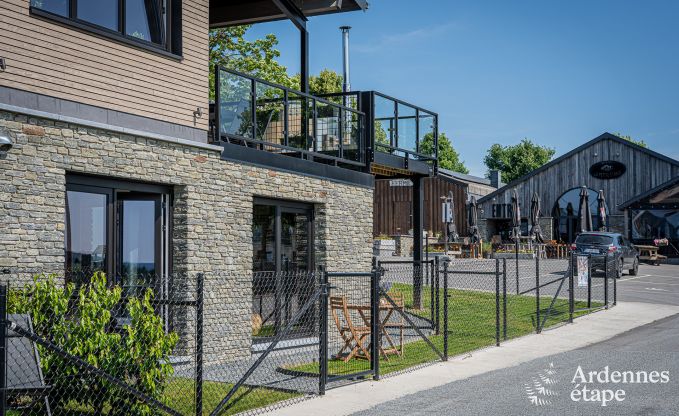 Gemtliches ebenerdiges Ferienhaus fr 2 Personen in Rochehaut mit Aussicht