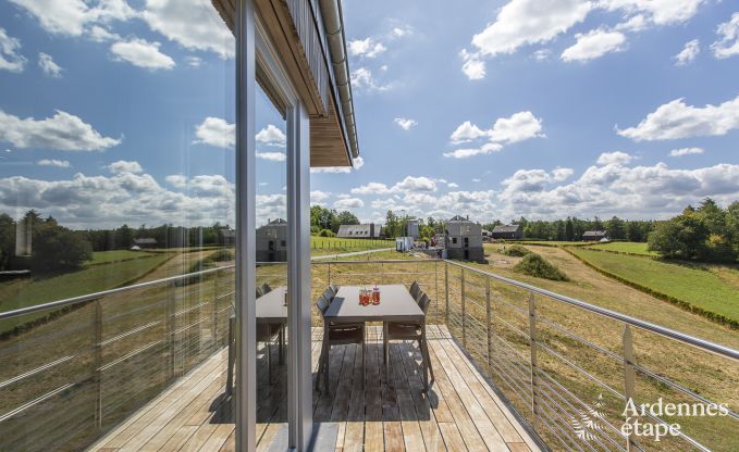 Ferienhaus mit Panorama-Ausblick für 8 Personen in Rochehaut, Ardennen
