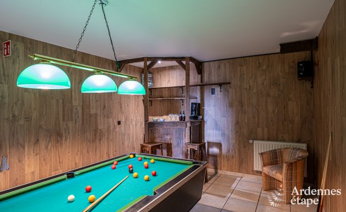 Gerumiges und komfortables Ferienhaus fr 16 Personen in Rochehaut, Ardennen.