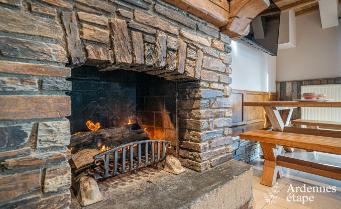 Gerumiges und komfortables Ferienhaus fr 16 Personen in Rochehaut, Ardennen.