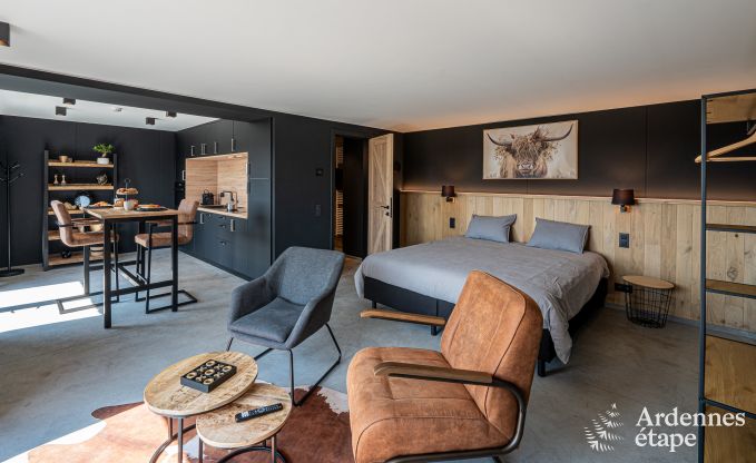 Gemtliches ebenerdiges Ferienhaus fr 2 Personen in Rochehaut mit Aussicht