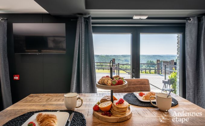 Gemtliches ebenerdiges Ferienhaus fr 2 Personen in Rochehaut mit Aussicht