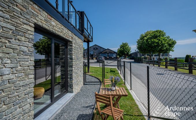 Gemtliches ebenerdiges Ferienhaus fr 2 Personen in Rochehaut mit Aussicht