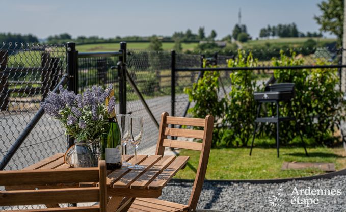 Gemtliches ebenerdiges Ferienhaus fr 2 Personen in Rochehaut mit Aussicht
