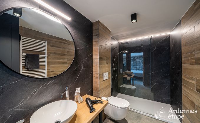 Gemtliches ebenerdiges Ferienhaus fr 2 Personen in Rochehaut mit Aussicht