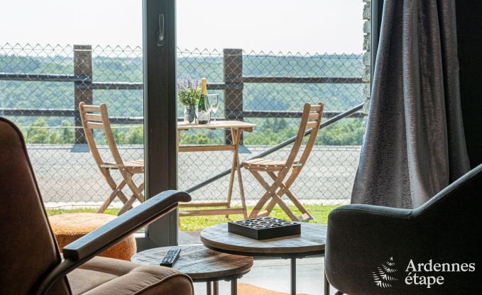 Gemtliches ebenerdiges Ferienhaus fr 2 Personen in Rochehaut mit Aussicht