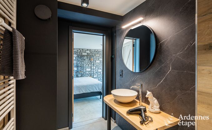 Gemtliches ebenerdiges Ferienhaus fr 2 Personen in Rochehaut mit Aussicht