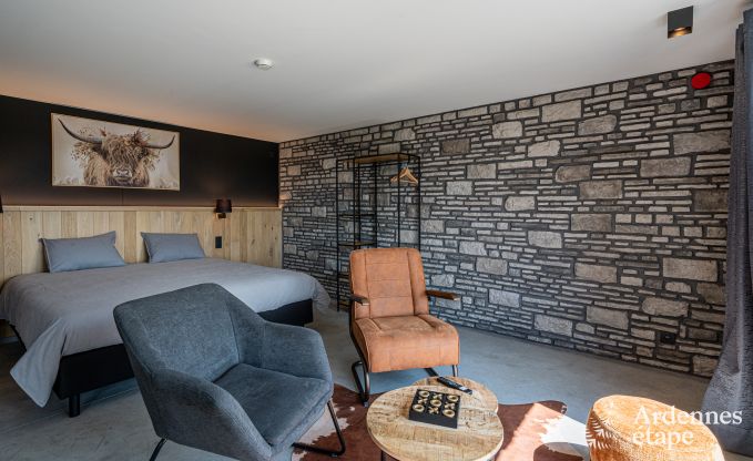 Gemtliches ebenerdiges Ferienhaus fr 2 Personen in Rochehaut mit Aussicht